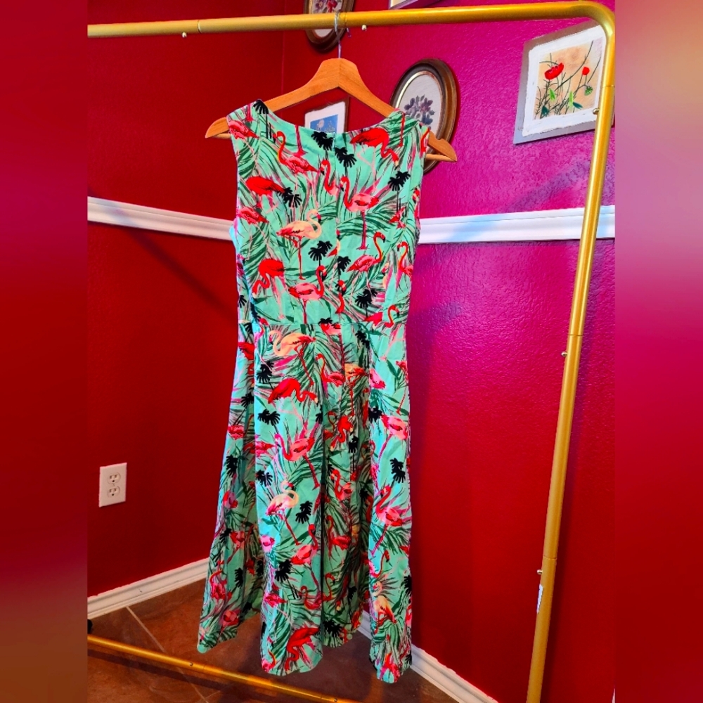 Flamingo dress